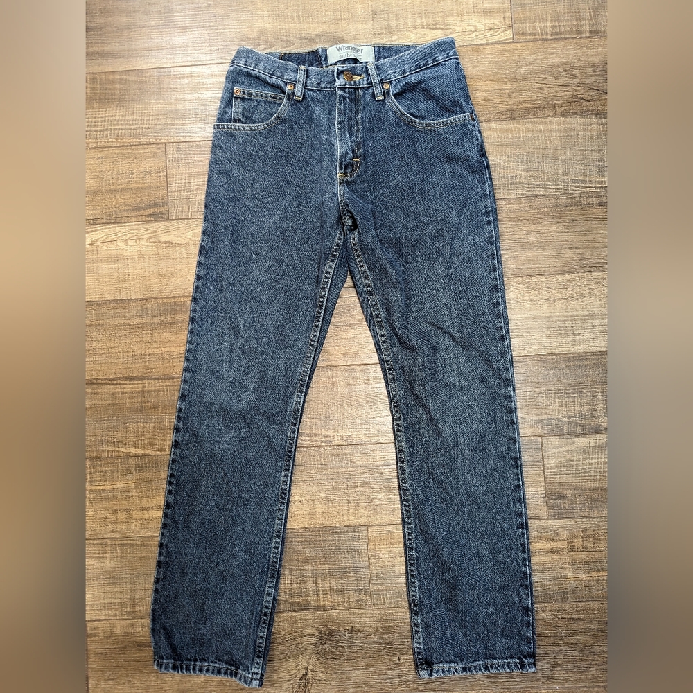 Wrangler Denim Jeans Medium Distressed Wash W 29 L 30